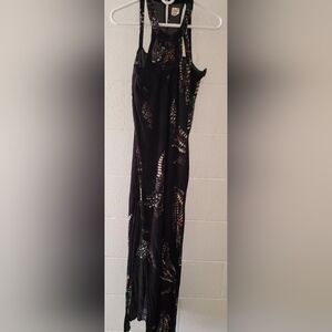 🆕 O'Neill Women's Luka Woven Maxi Dress black size Small NWT